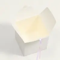 Коробка складная белая, 14&times;14&times;14 см