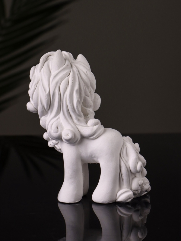 Статуэтка "Пони Красотка" 10х7х5 см, натуральный