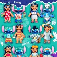 Магнитный набор Лило и Стич &laquo;Классные друзья&raquo;