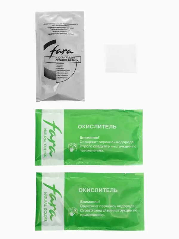 Краска для волос "FARA NC" тон 301/1.0 - Черный, 116 г