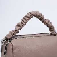 Сумка-багет на молнии, цвет бежевый Сумка-багет на молнии, цвет бежевый