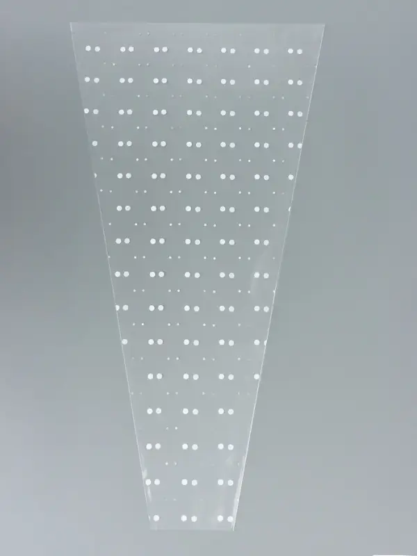 Пакет для цветов конус мини "Алиса", 30 х 60 см