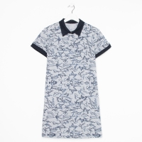 Платье женское, цвет серый меланж, размер 46 Платье женское, цвет серый меланж, размер 46