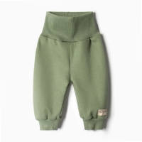 Штаны детские MINAKU, цвет хаки, рост 62-68 см Штаны детские MINAKU, цвет хаки, рост 62-68 см