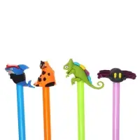 Ручка - прикол гелевая Calligrata &laquo;Зверушки&raquo;, МИКС