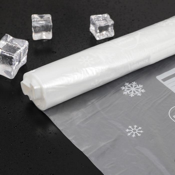 Пакеты для заморозки продуктов «Уфа ПаК», 25×38 см, 30 шт, ПВД, толщина 20 мкм Пакеты для заморозки продуктов «Уфа ПаК», 25×38 см, 30 шт, ПВД, толщина 20 мкм