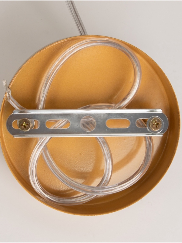 Светильник BayerLux ЭКО "Кира" 1х40Вт Е27 коричневый 20х20х100см