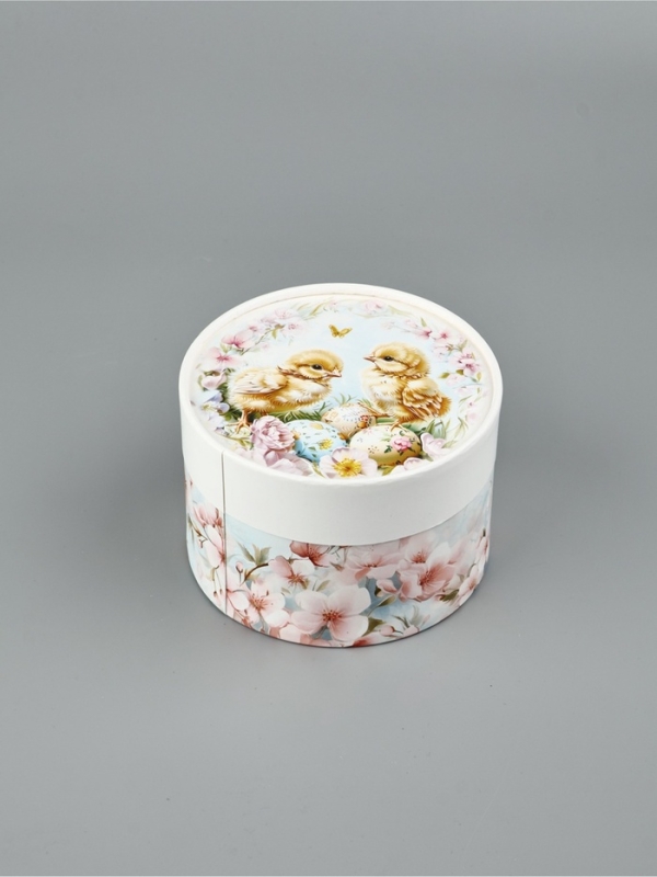 Коробка подарочная &laquo;Пасхальные цыплята&raquo;, 13 х 8.5 см