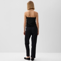 Брюки женские MINAKU: Casual Collection цвет чёрный, р-р 48