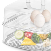 Пароварка электрическая с таймером КТ-6484 - 1000 Вт Пароварка электрическая с таймером КТ-6484 - 1000 Вт