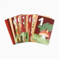 Обучающие карточки &laquo;Весёлый счет&raquo; грибы, 15 штук, 9&times;14 см