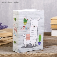 Фотоальбом на 100 фото 10х15 см "Лама" МИКС 16х12,5х5,5 см
