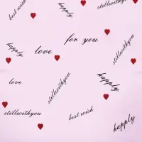 Пленка для цветов матовая, &laquo;Цветы с каймой&raquo;, 58&times;58 см, сиреневый