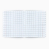 Тетрадь в клетку, 48 листов А5 на скрепке внутренний блок №1 МИКС &laquo;Патриотизм&raquo; тиснение, твин лак, уф лак