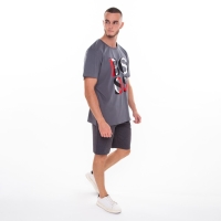 Шорты мужские, цвет антрацит, размер 56