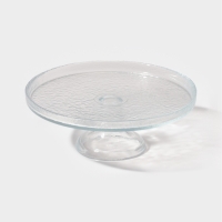 Подставка для торта "Tasty" 22 см, цвет прозрачный
