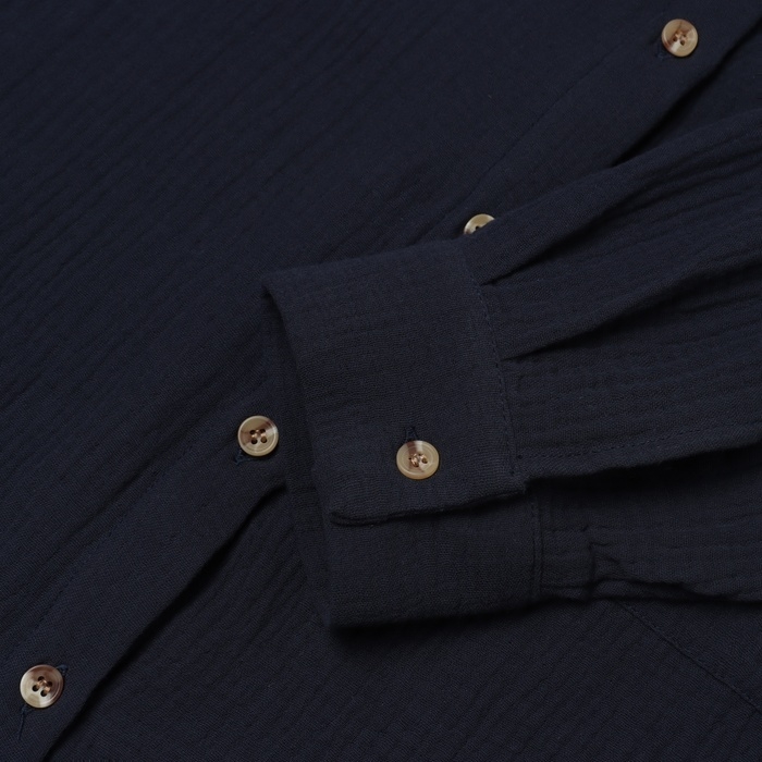 Рубашка женская оверсайз MIST Muslin размер XS, цв. серый