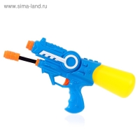 Водный пистолет «Космос», с накачкой, 28 см, цвета МИКС Водный пистолет «Космос», с накачкой, 28 см, цвета МИКС