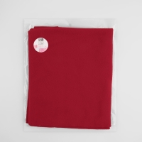 Лоскут флис, односторонний, 50 &times; 50 см, 190 г/м, цвет красный №1B