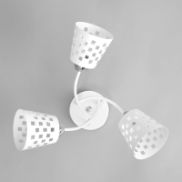 Люстра "Дана" 3х60Вт Е27 Белый 48х48х28см