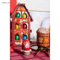 Декоративная свеча &laquo;Пасхальное яйцо в лукошке&raquo;