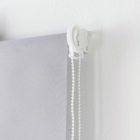 Штора рулонная &laquo;Механика&raquo;, 90&times;180 см (с учётом креплений 3,5 см), цвет серый