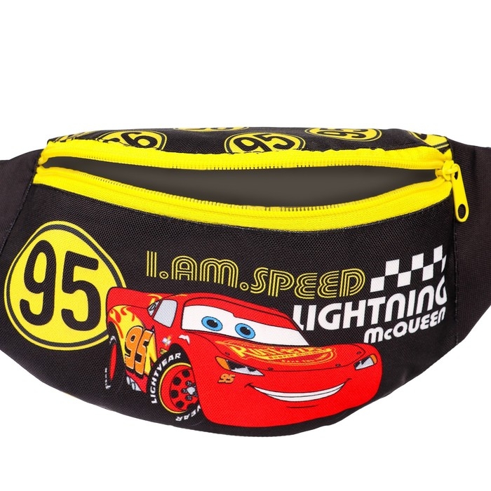 Сумка поясная детская, 25х6х13 см, Тачки Сумка поясная детская, 25х6х13 см, Тачки
