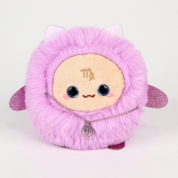 Мягкая игрушка &mdash; Зодиак &laquo;Создай своё украшение. Дева&raquo;, с кулоном