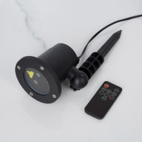 Световой прибор &laquo;Точки&raquo;, IP65, пульт ДУ, свечение красное/зелёное, 12 В