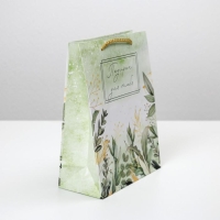 Пакет подарочный ламинированный, упаковка, For you, MS 18 х 23 х 8 см