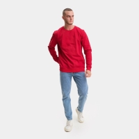 Свитшот мужской, цвет красный/принт МИКС, размер M Свитшот мужской, цвет красный/принт МИКС, размер M