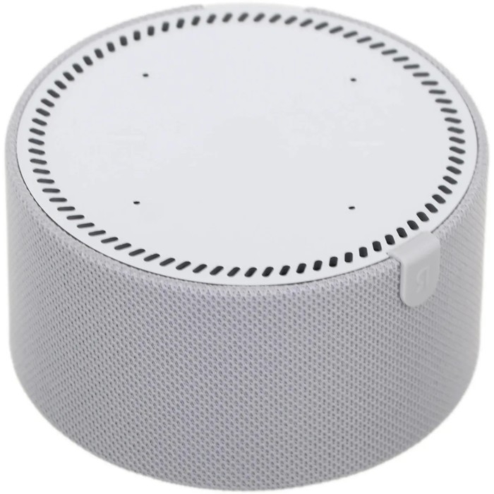 Умная колонка Умная колонка "Новая Яндекс Станция Мини" (YNDX-00020G), голосовой помощник Алиса,10Вт, с часами, серая