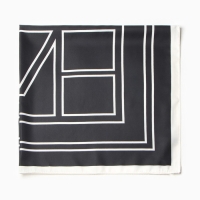 Платок женский MINAKU 70*70 см, черный Платок женский MINAKU 70*70 см, черный