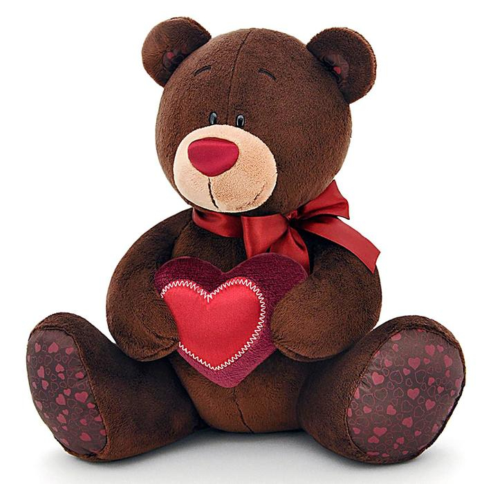 Мягкая игрушка «Медведь Choco с сердцем», 20 см Мягкая игрушка «Медведь Choco с сердцем», 20 см