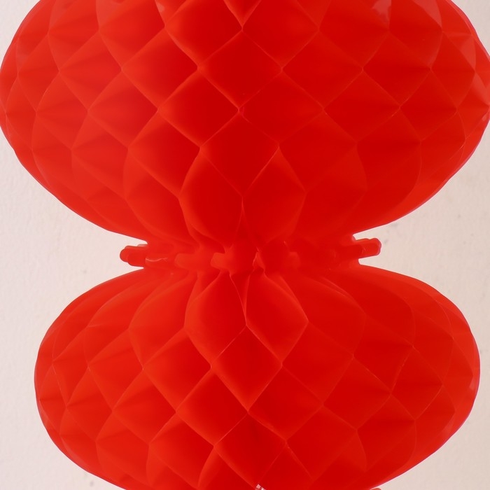 Сувенир пластик "Три красных фонарика - Счастья и Финансового благополучия" 32х32х52 см