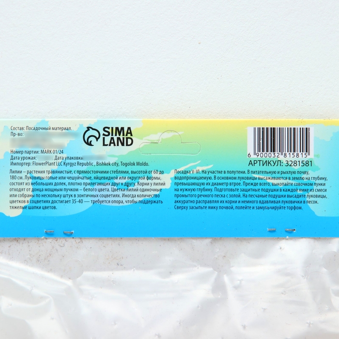 Лилия Многоцветная Лилия Многоцветная "Фореве сьюзан", р-р 12/14, 3 шт,