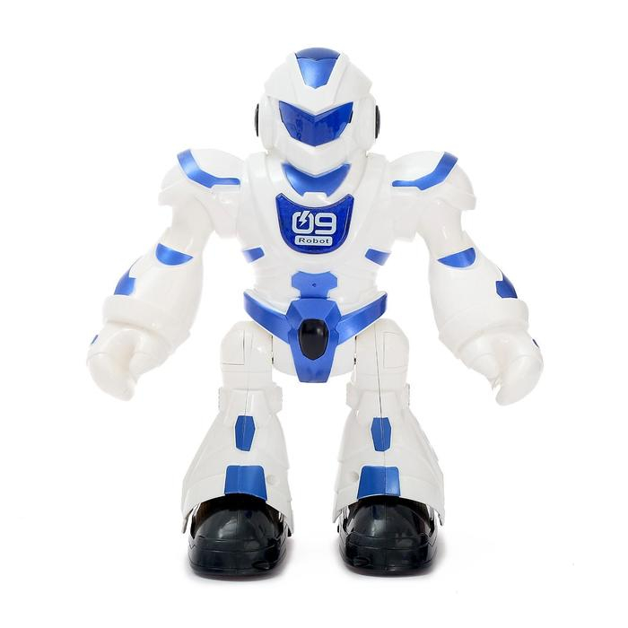 Робот радиоуправляемый &laquo;Танцор&raquo;, световые и звуковые эффекты, работает от батареек, цвета МИКС