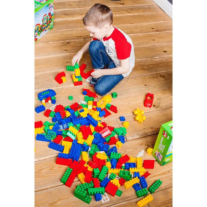 Конструктор №42, &laquo;МОЙ ГОРОД&raquo;, большая стройка, 253 детали