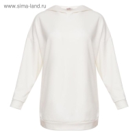 Худи женское MINAKU: Casual Collection цвет экрю, р-р 46-48