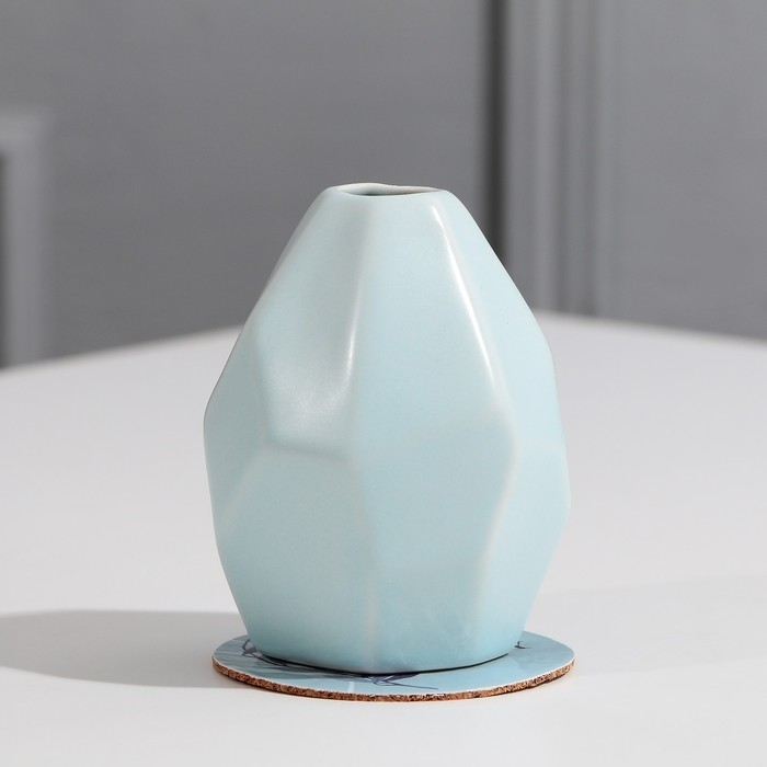 Ваза для цветов и подставка &laquo;You are beauty&raquo;, 9 х 7 х 7 см, 100 мл.