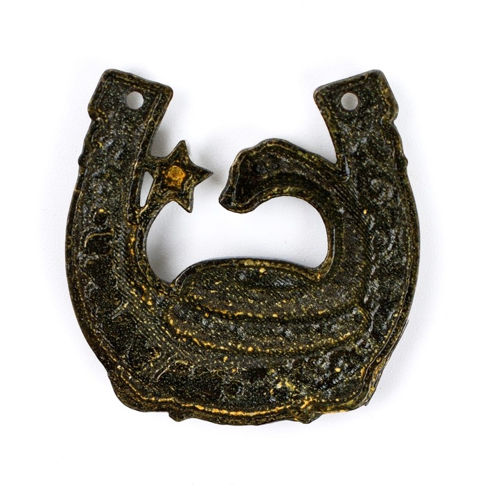 Подкова новогодняя мини &laquo;Новый год: Счастливого года&raquo;,7 х 10 см