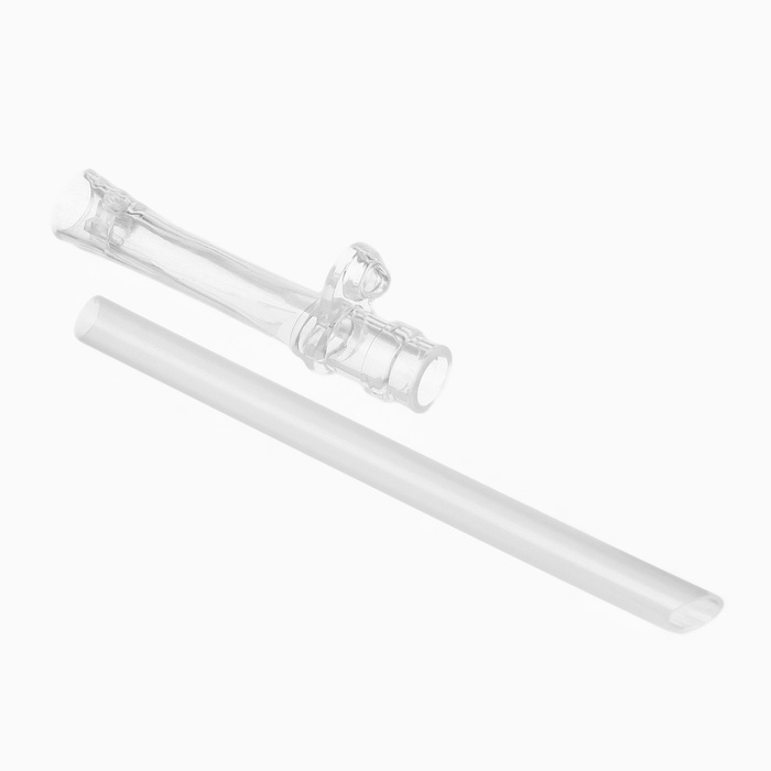 Поильник с силиконовой трубочкой, 340 мл., цвет Фуксия