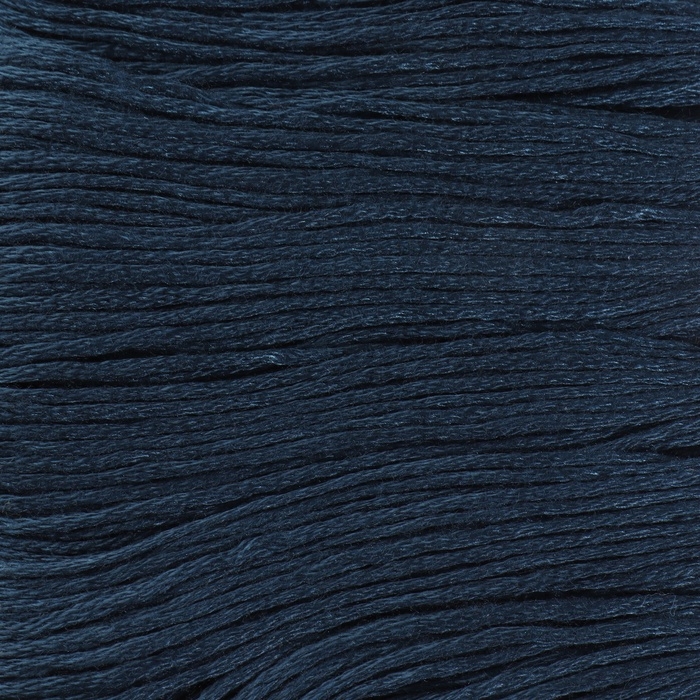Набор ниток мулине №3750, 8 &plusmn; 1 м, 6 шт, цвет чёрно-синий