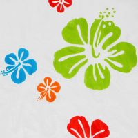 Штора для ванной комнаты Доляна &laquo;Гавайская роза&raquo;, 180&times;180 см, EVA