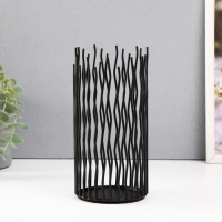 Подсвечник металл на 1 свечу d=8,5 см "Турилл" 10х10х20,5 см