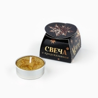 Свеча новогодняя чайная &laquo;Новый год: Успех близок&raquo;, диам 4 см