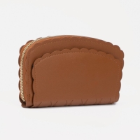 Кошелёк женский на молнии, цвет коричневый Кошелёк женский на молнии, цвет коричневый