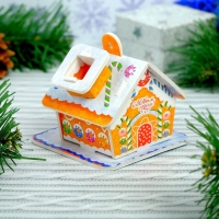 3D Конструктор-подвеска «Пряничный домик» 3D Конструктор-подвеска «Пряничный домик»