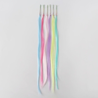 Набор локонов, прямой волос, на невидимке, 32 см, 6 прядей, люминесцентные, разноцветные Набор локонов, прямой волос, на невидимке, 32 см, 6 прядей, люминесцентные, разноцветные