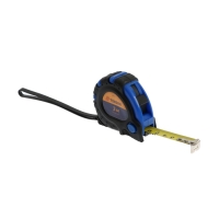 Рулетка ТУНДРА, обрезиненный корпус, 3 фиксатора, 3 м &times; 16 мм